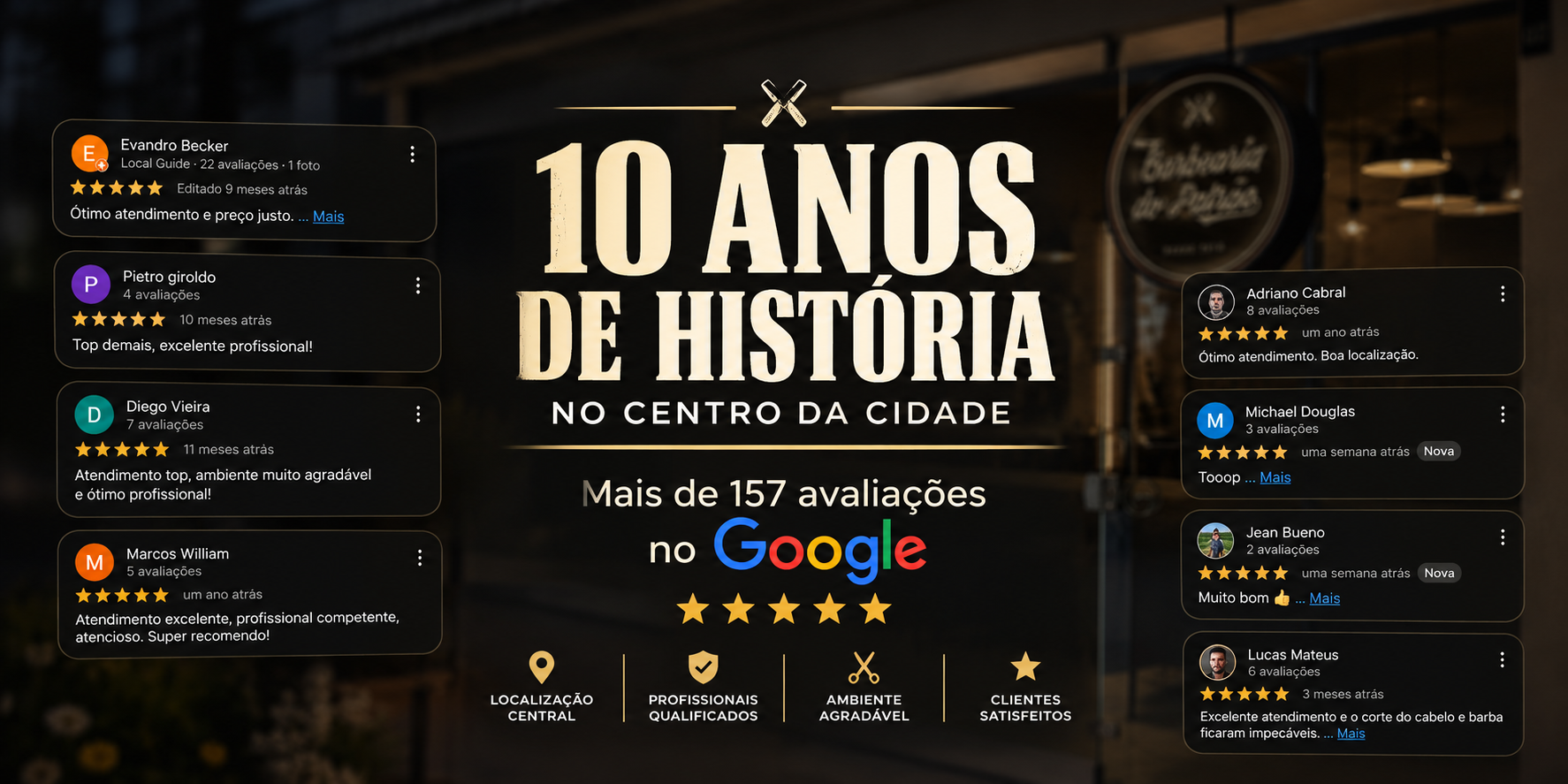 avaliações no google 