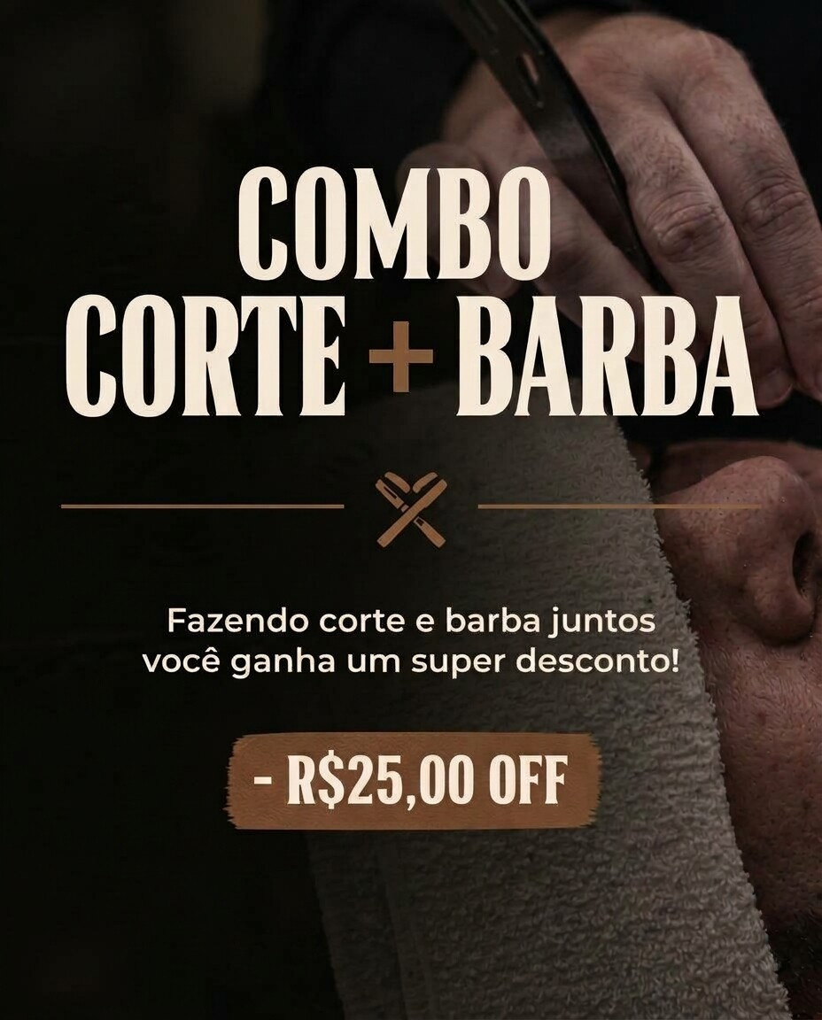 Combo Corte e Barba
